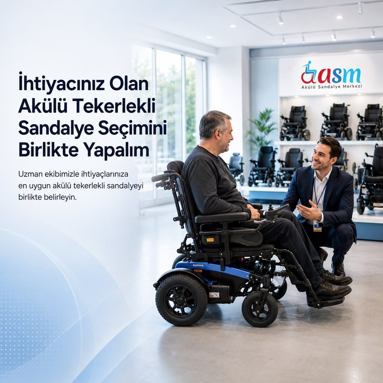 İhtiyacınıza Uygun Olan Akülü Tekerlekli Sandalye Seçimini Birlikte Yapalım