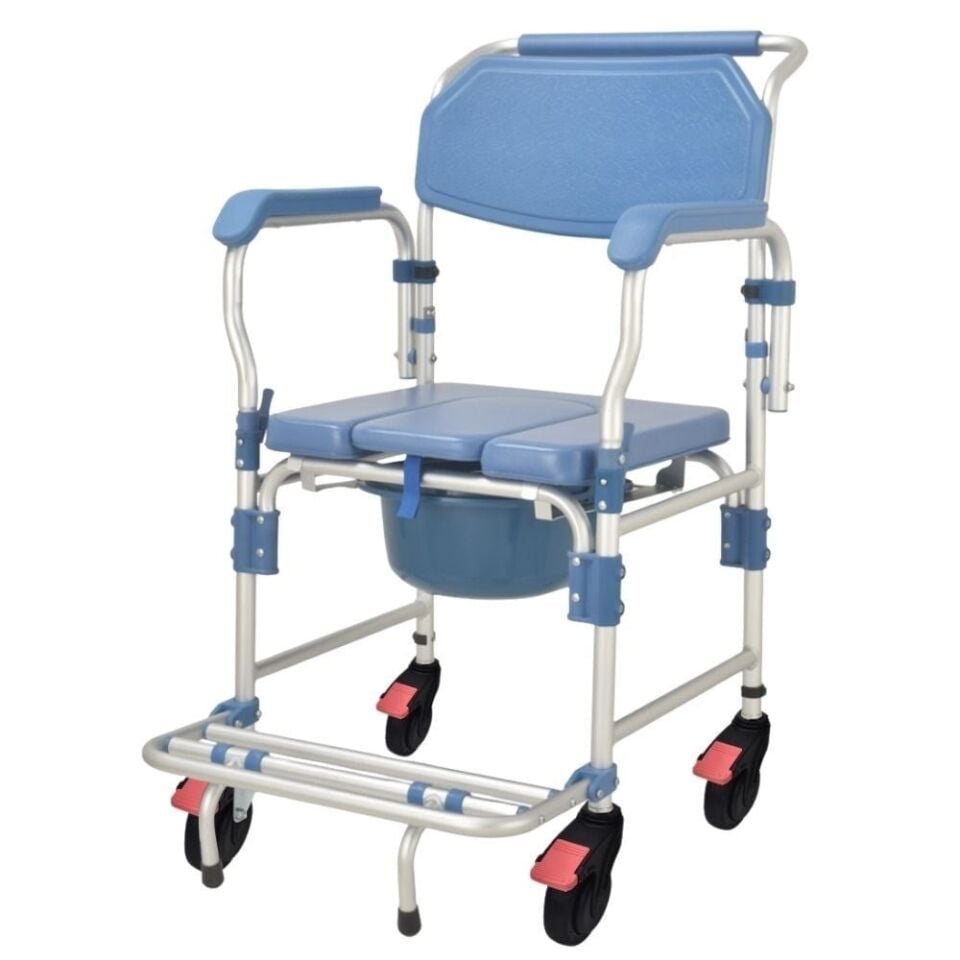 Poylin P610 Aluminyum Banyo Tuvalet Sandalyesi