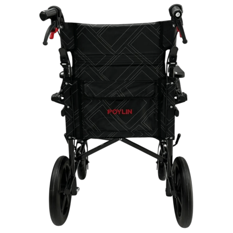 Poylin P806K Refakatci Tekerlekli Sandalye Kalin