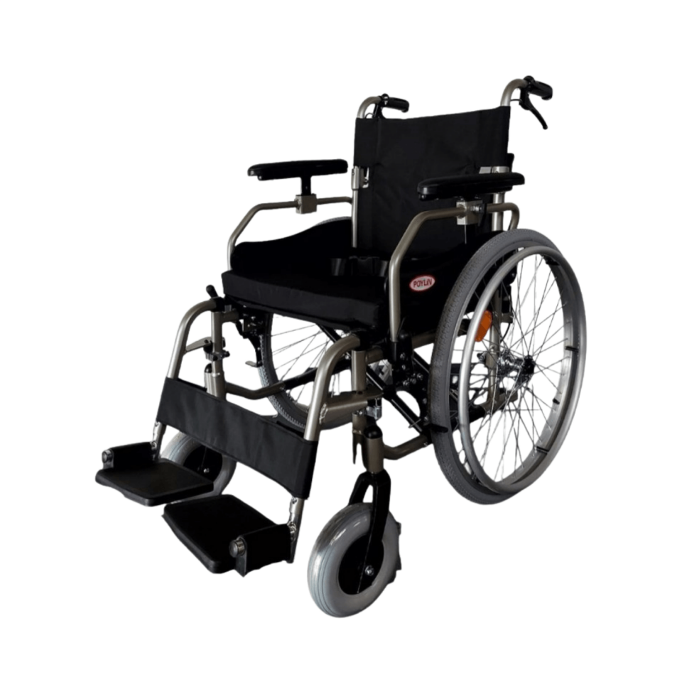 Poylin P967 Hafif Alüminyum Tekerlekli Sandalye(P967)